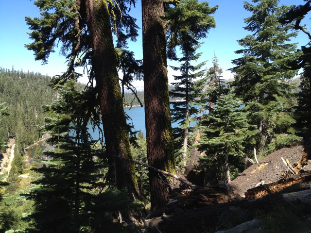Approaching Marlette Lake @ 8100 foot elevation